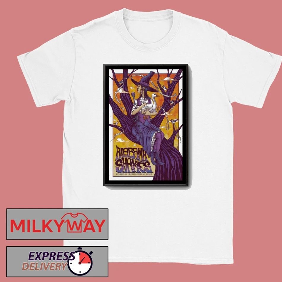 Sept 15, 2025 Alabama Shakes Boston, MA at MGM Music Hall at Fenway Park Poster shirt