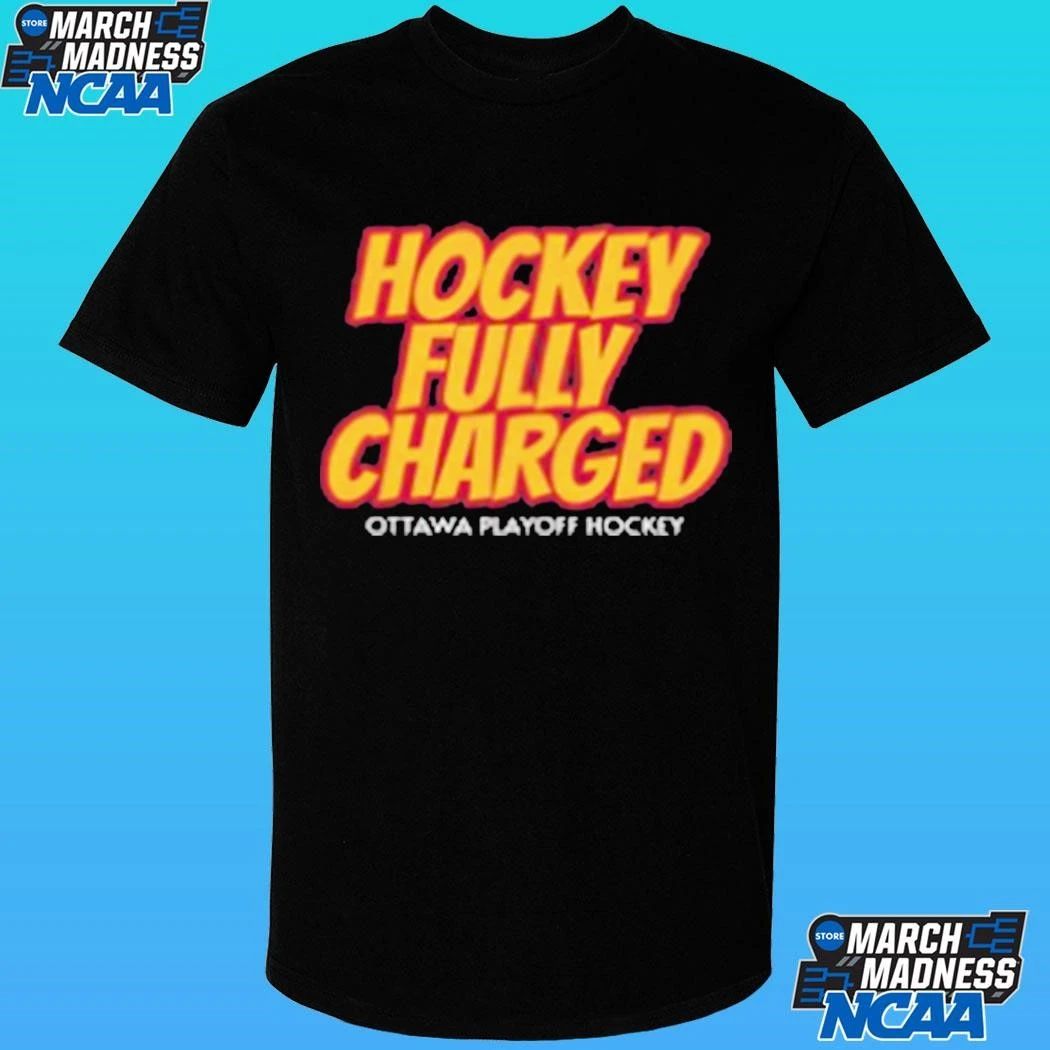 Hockey Fully Charged Ottawa Charge Playoff Hockey Shirt