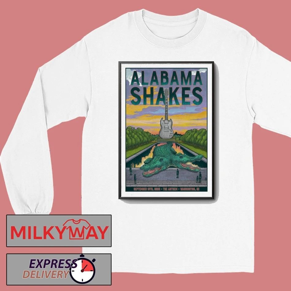 Alabama Shakes September 19, 2025 The Anthem. Washington, DC Poster shirt