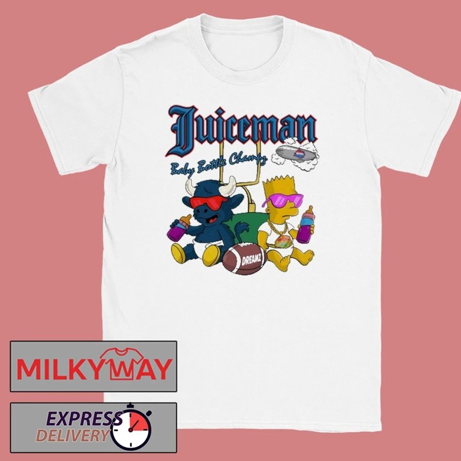 Dreamz Exotic Pop Juiceman Baby Bottle Champs Shirt