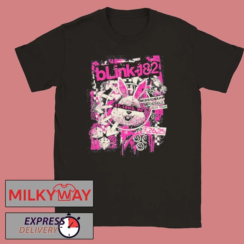 Blink 182 Sep 26 2025 St. Louis Tour shirt
