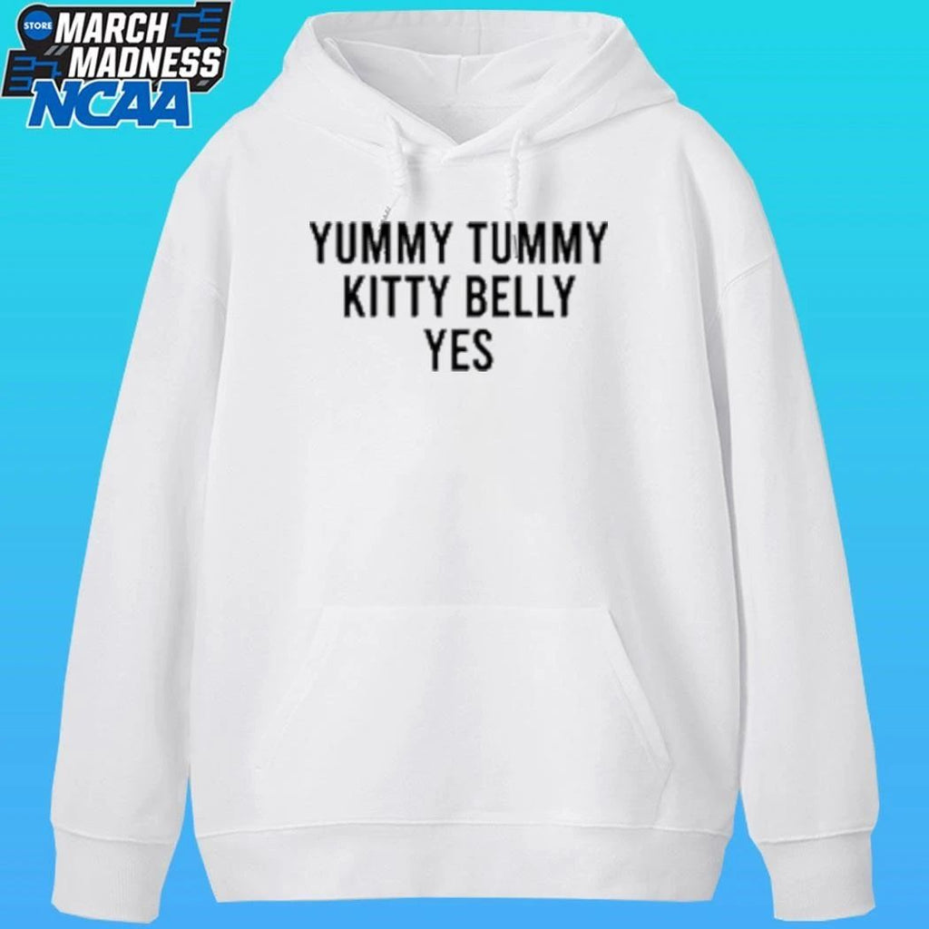 Yummy Tummy Kitty Belly Yes Shirt