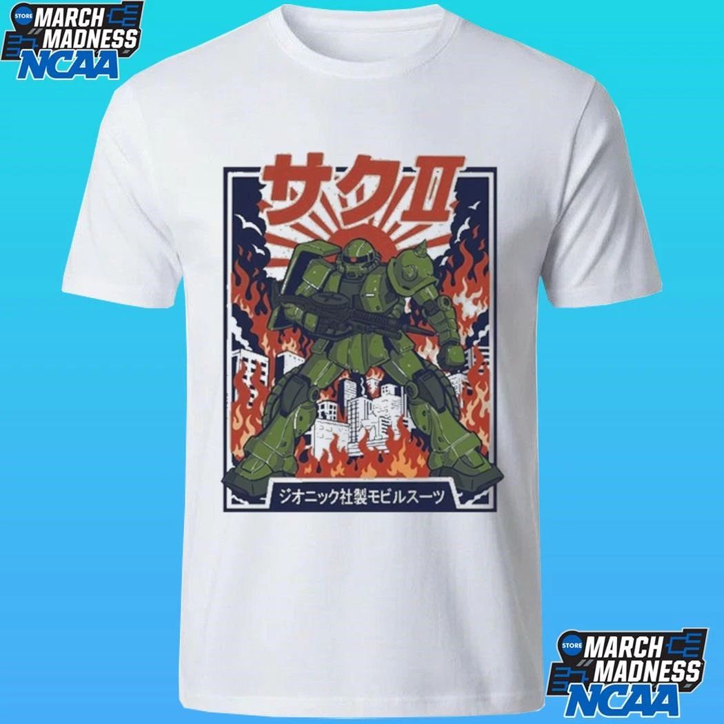 The Green Grunt Ms-06 Zaku Ii Shirt