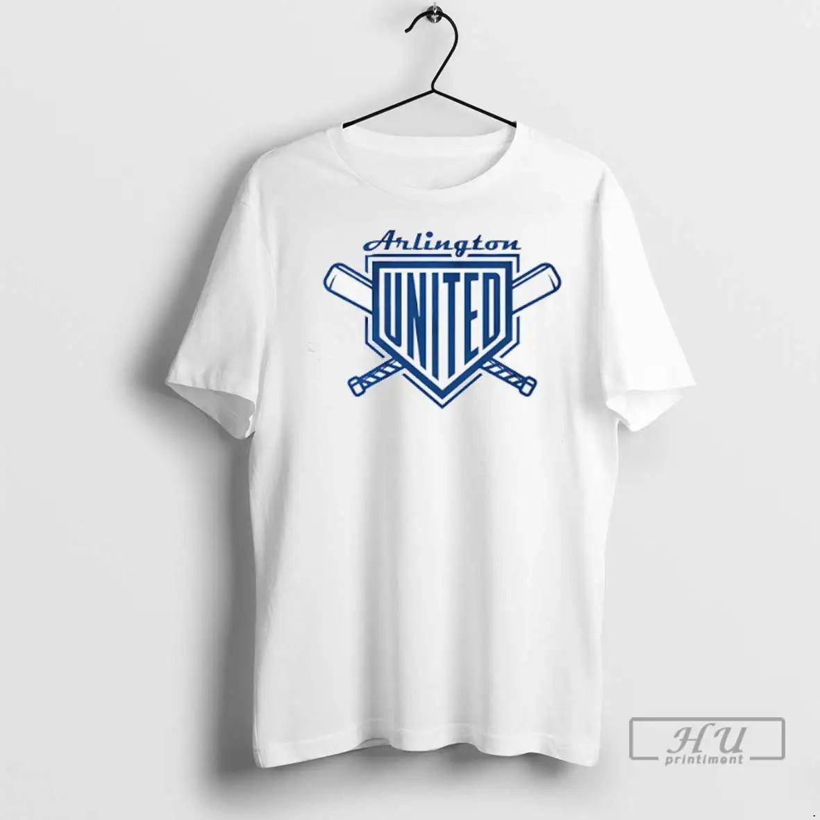 Officials Arlington United Baseball Logo T Shirts