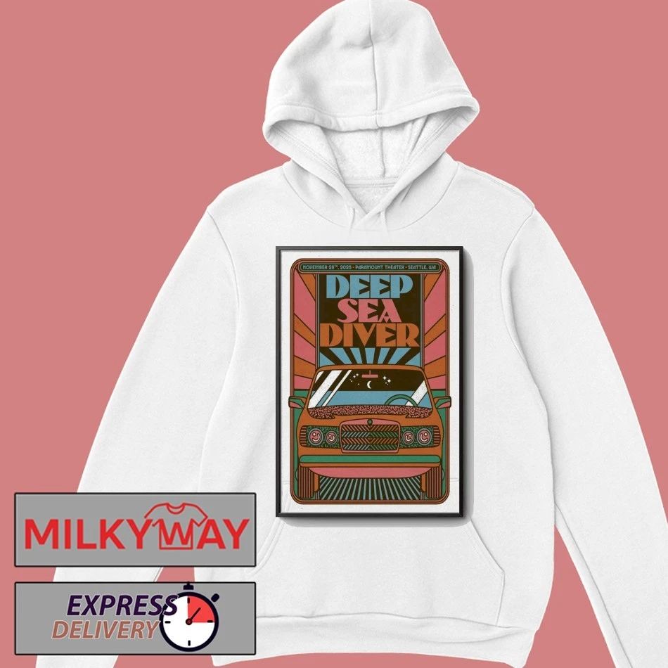 Deep Sea Diver Tour Seattle, WA 28 Nov 2025 Poster shirt