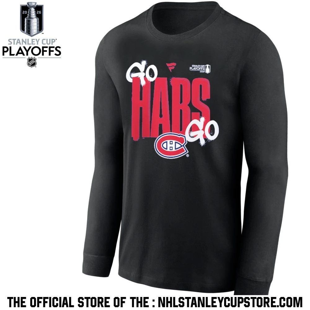 Montreal Canadiens Navy 2026 Stanley Cup Playoffs Slogan Shirt