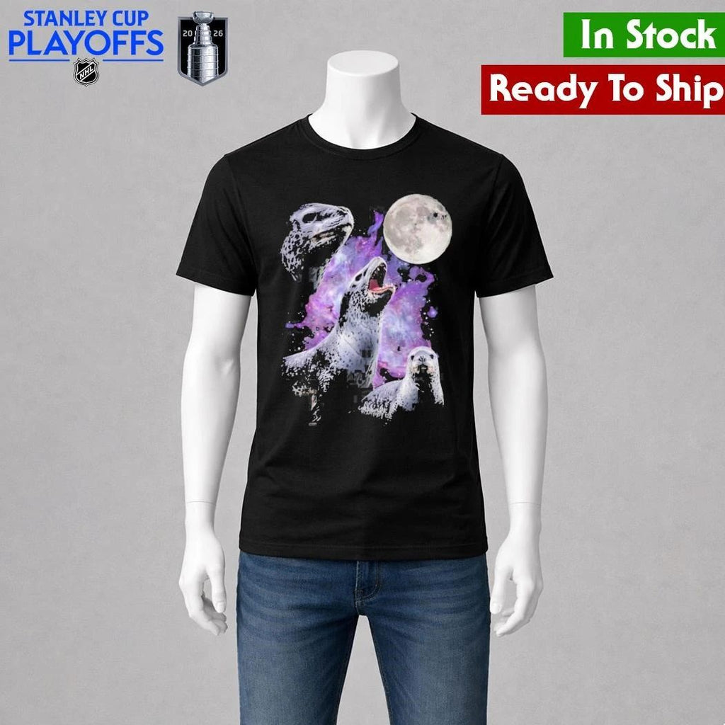 3 Seals Howling At The Moon Shirt