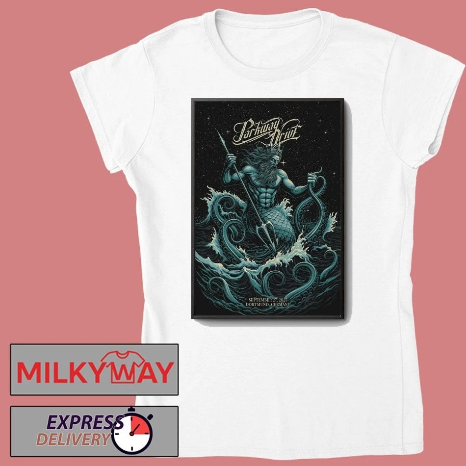 Parkway Drive September 27 2025 In Dortmund, Germany Tour Poster shirt