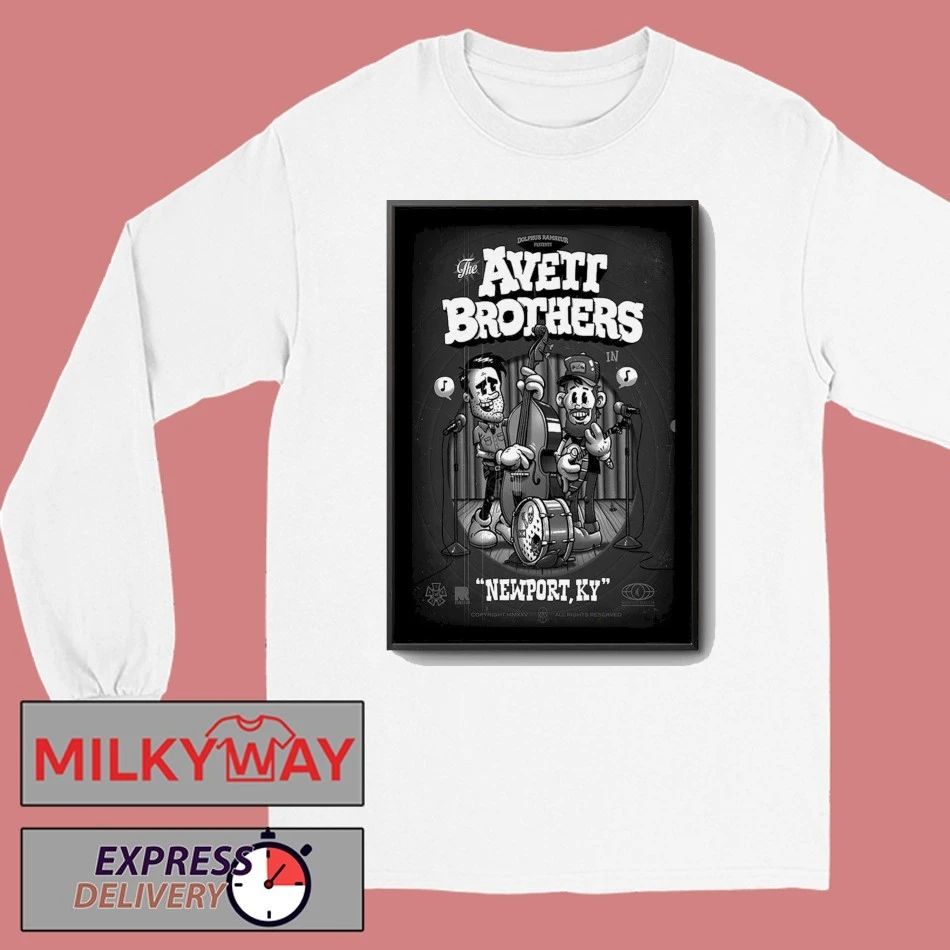 The Avett Brothers Sept 18, 2025 MegaCorp Pavilion, Newport, KY Poster shirt