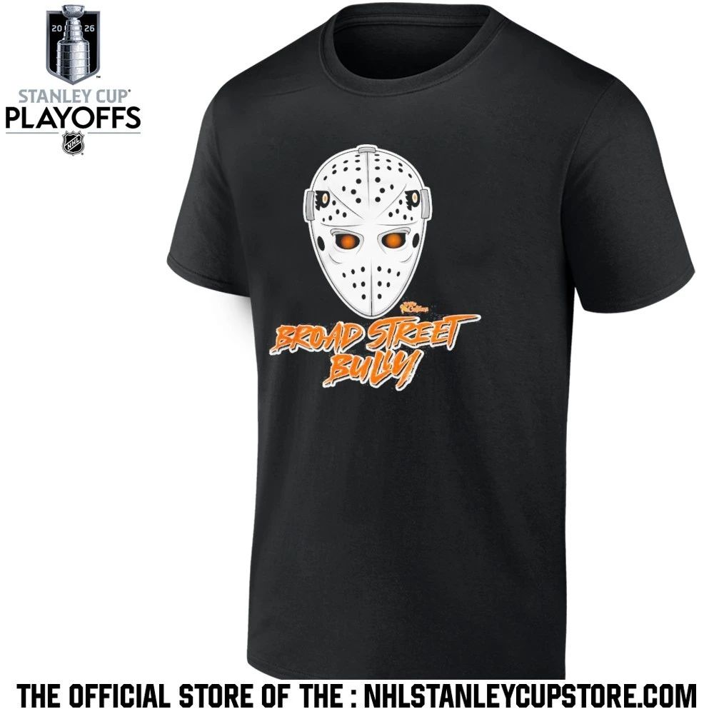 Believe Mask Philadelphia Flyers Broad Street Bully Shirt