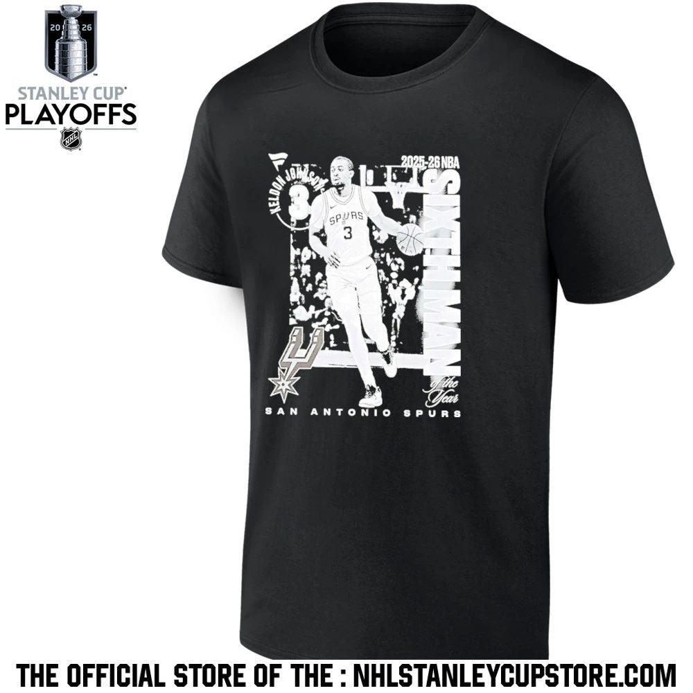 Keldon Johnson San Antonio Spurs 2025 26 Nba Sixth Man Of The Year Legacy Shirt