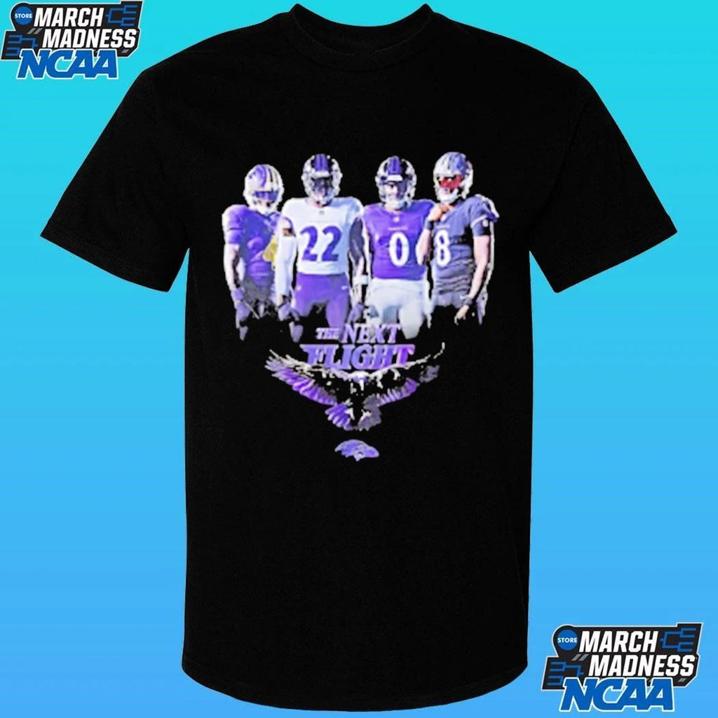 The Next Flight Baltimore Ravens Shirt
