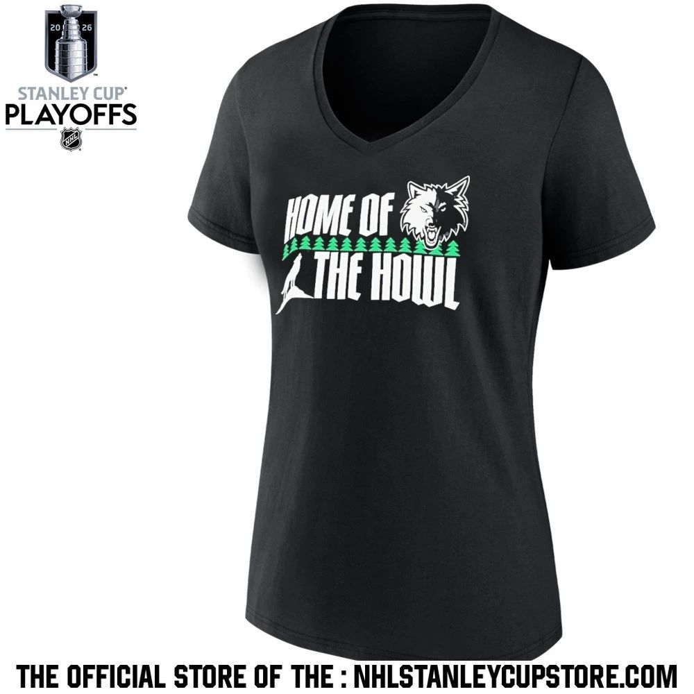 Home Of The Howl Minnesota Timberwolves Basketball 2026 Nhl Shirt