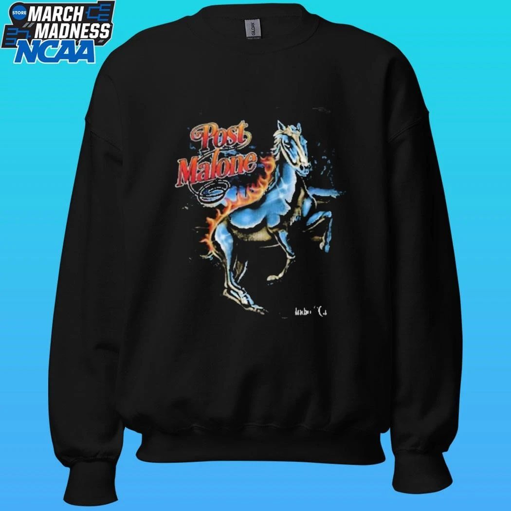 Post Malone Chrome Horse Shirt