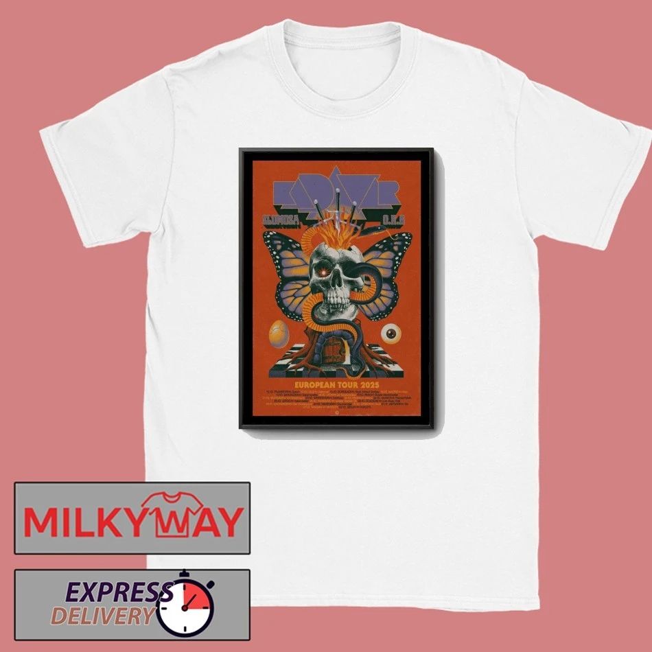 Slomosa and ORB 2025 Tour Europe Poster shirt