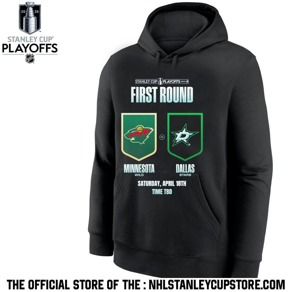 Dallas Stars vs Minnesota Wild 2026 NHL Stanley Cup Playoffs First Round Shirt