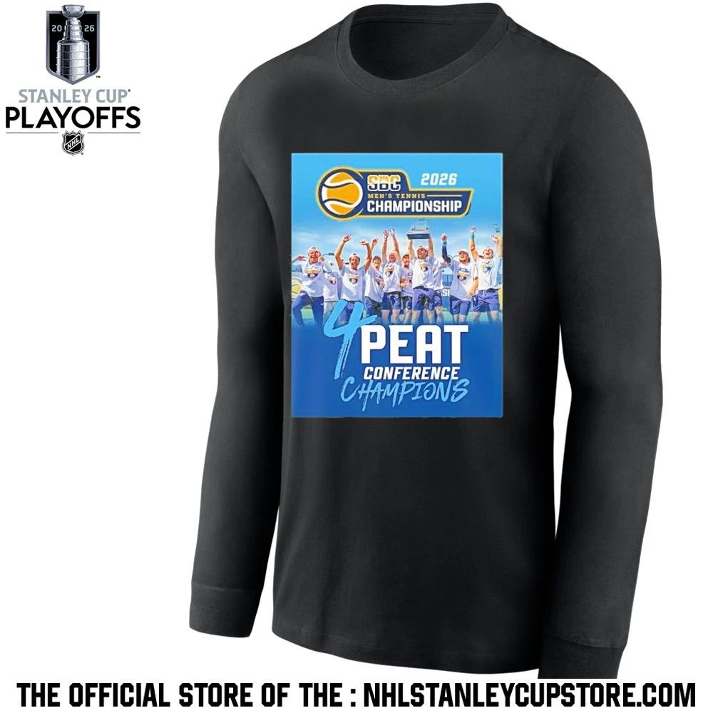 Old Dominion Mens Tennis 2026 Sbc Championship 4 Peat Conference Champions Shirt