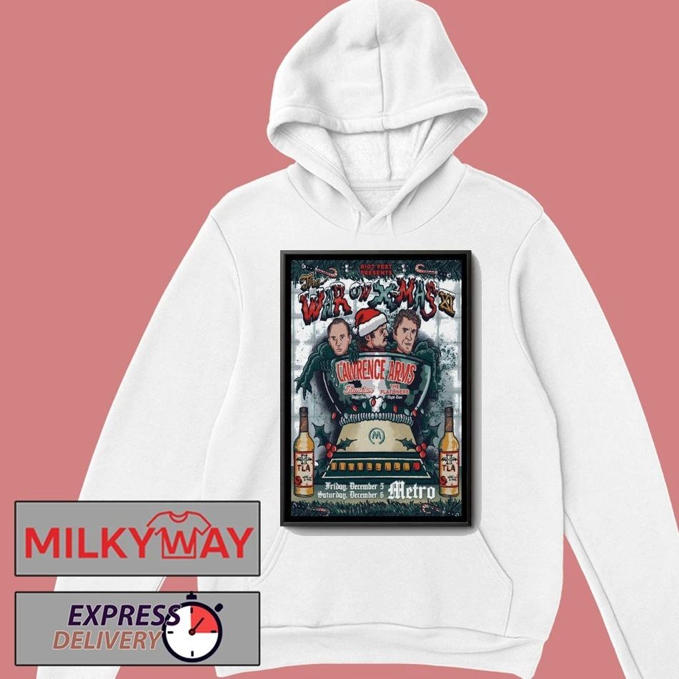 The Lawrence Arms Dec 5 2025 Tour Poster shirt
