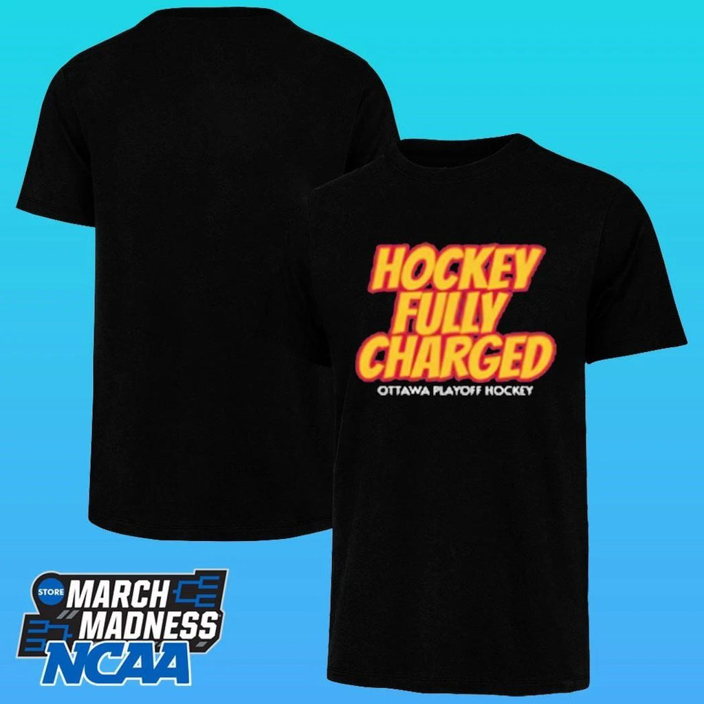 Hockey Fully Charged Ottawa Charge Playoff Hockey Shirt