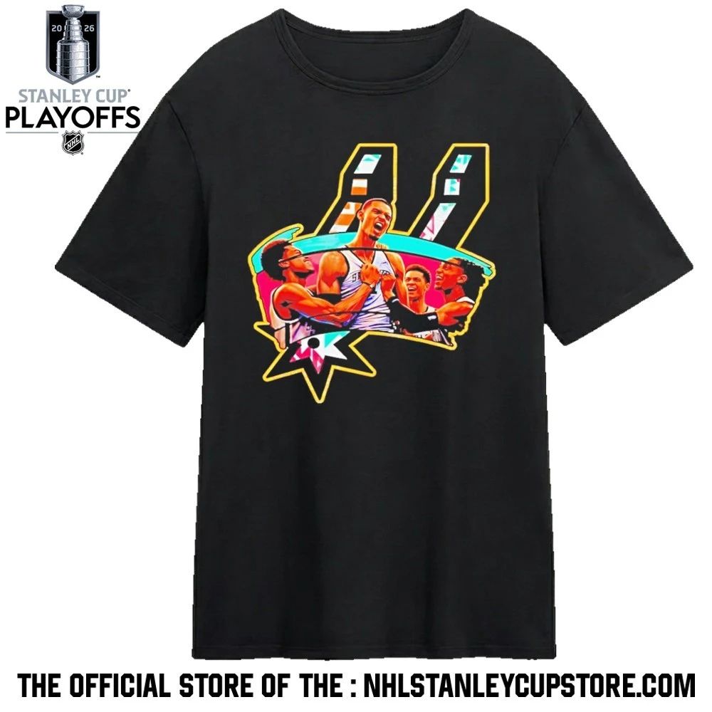 Victor Wembanyama 1 San Antonio Spurs Basketball Playoff Clinch Celebration Shirt