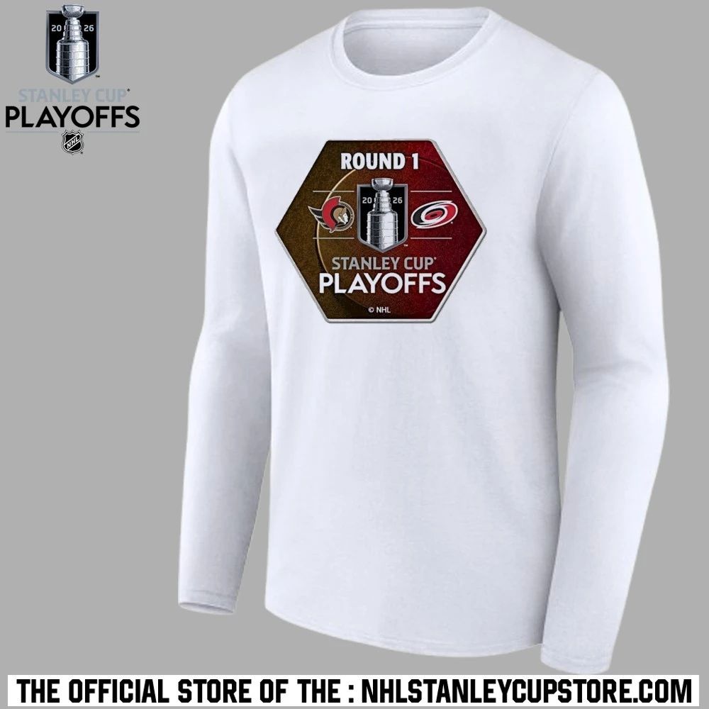 2026 Stanley Cup Playoffs Aminco R1 Matchup Ottawa Senators Vs Carolina Hurricanes Shirt