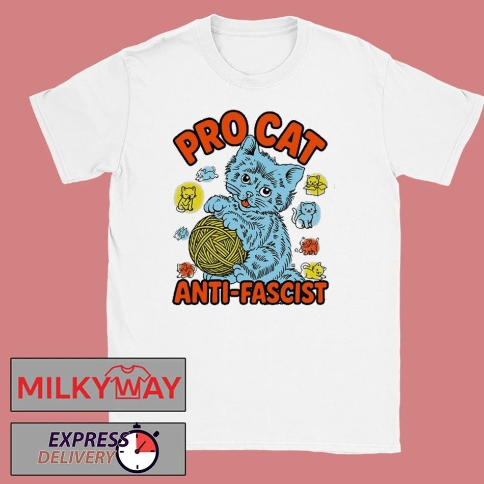 Pro Cat Anti Fascist Shirt