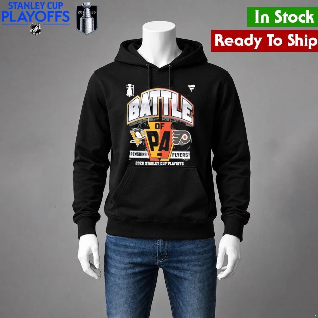 Philadelphia Flyers vs. Pittsburgh Penguins Battle of Pennsylvania Legacy Shirt