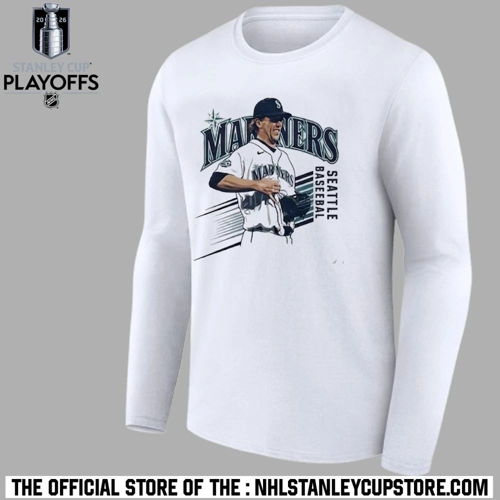 Mariners Logan Gilbert Baseball Pitcher Catches Ball In Shirt
