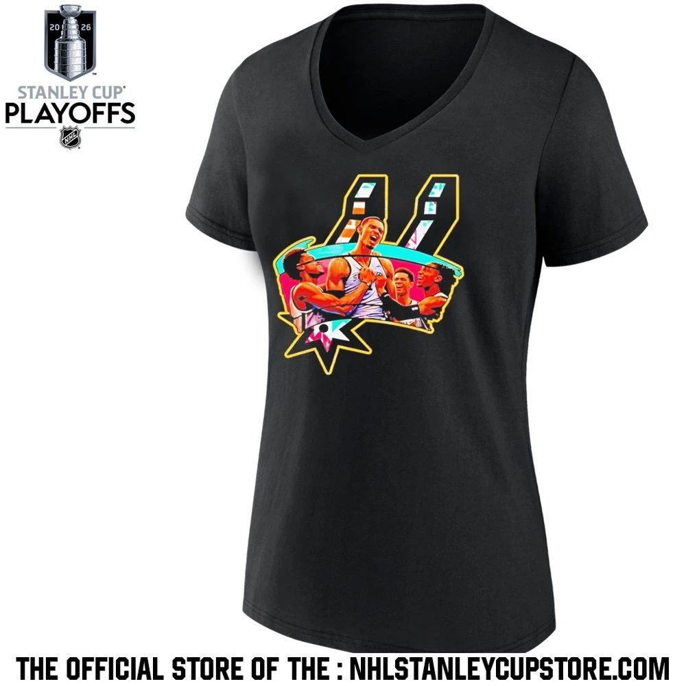 Victor Wembanyama 1 San Antonio Spurs Basketball Playoff Clinch Celebration Shirt
