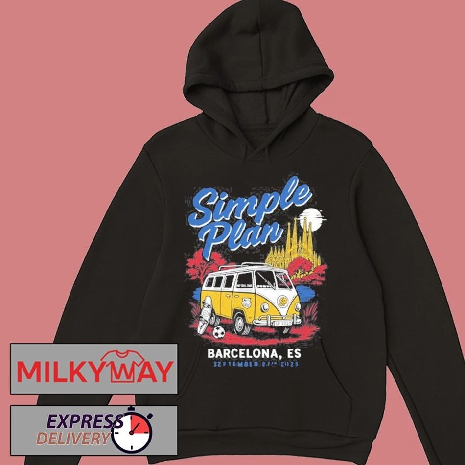 Simple Plan Badalona, ES 2025 Shirt