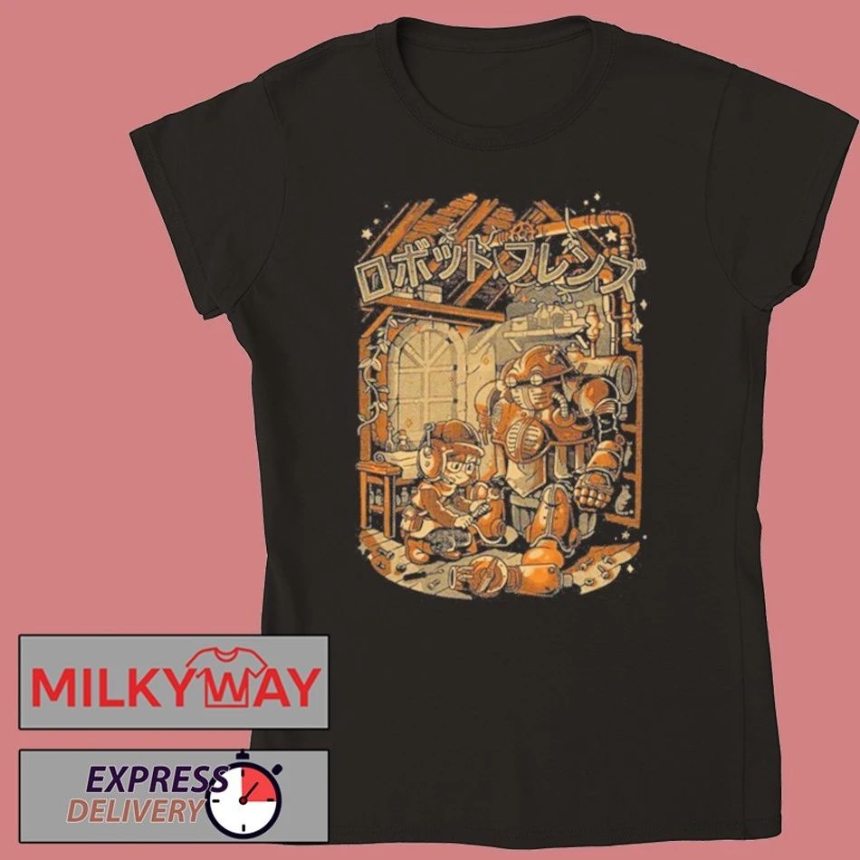 The Yetee Robo Friend Shirt