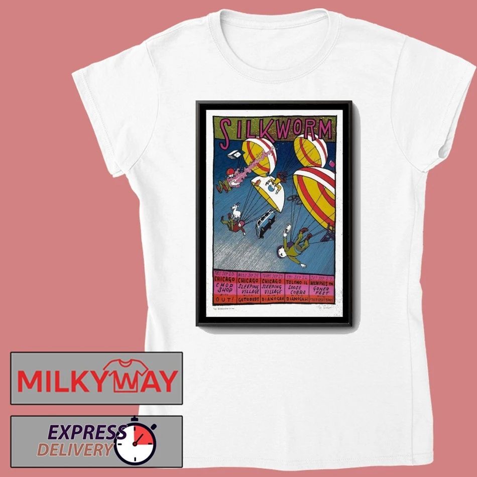 Silkworm Fall Tour 2025 Poster shirt