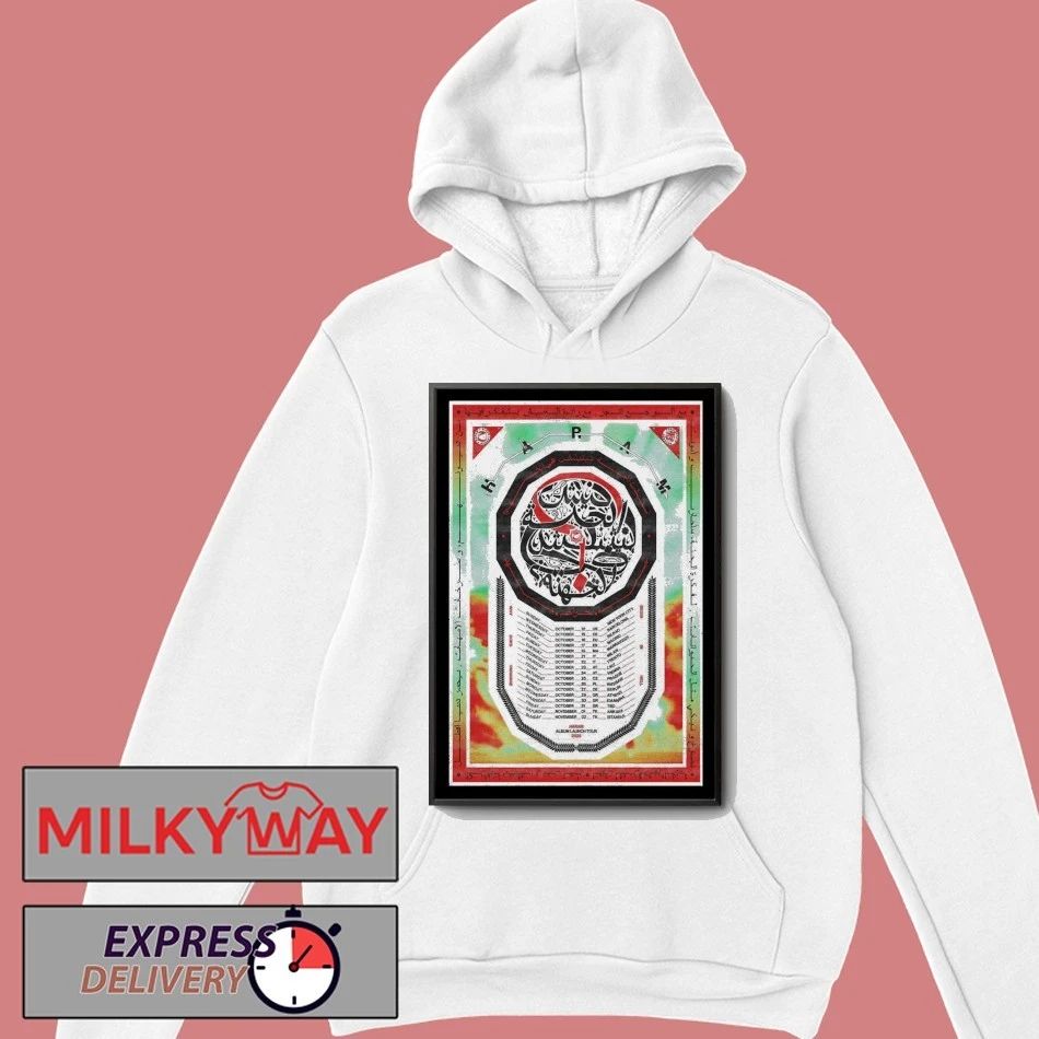 Haram Band 2025 Album Launch Tour Poster shirt