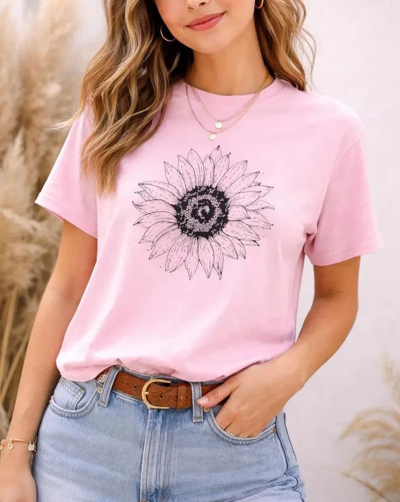 Boho Bird Comfort Tee Cottagecore Shirt