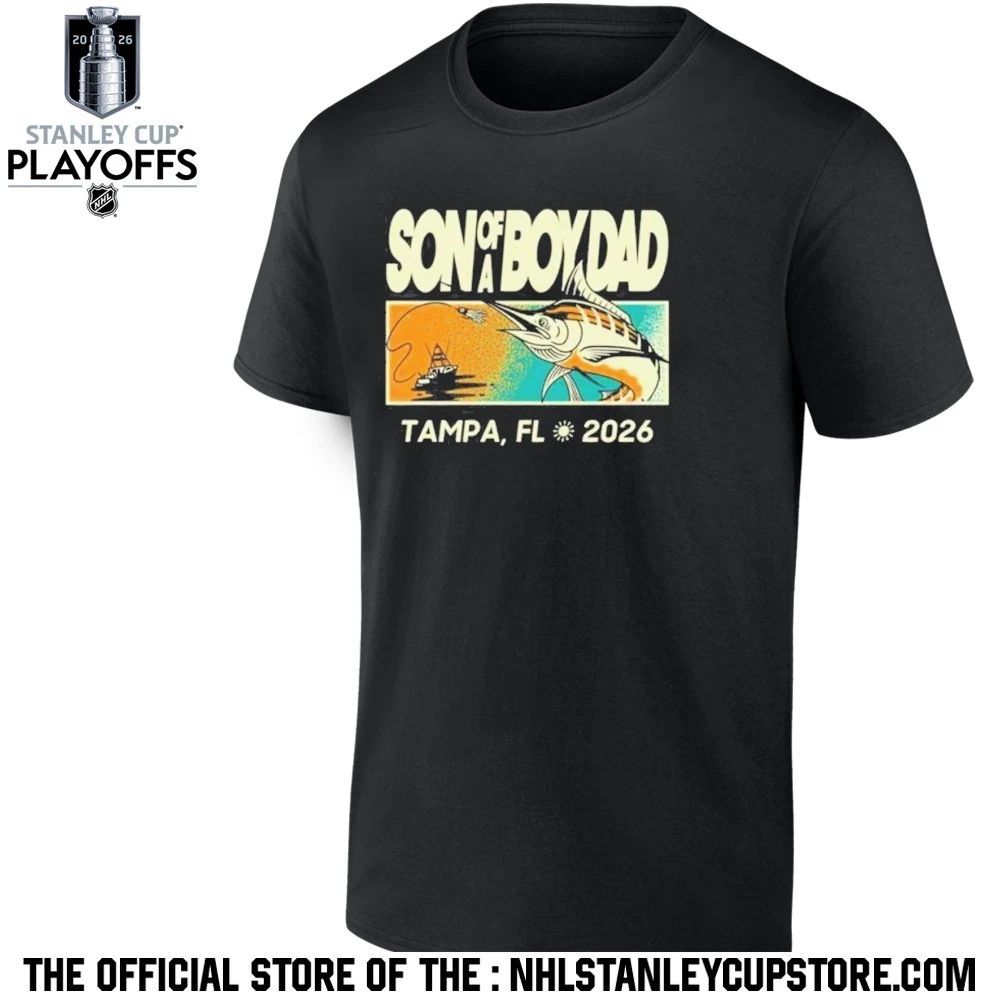 Son Of A Boy Dad Fish Pocket Shirt