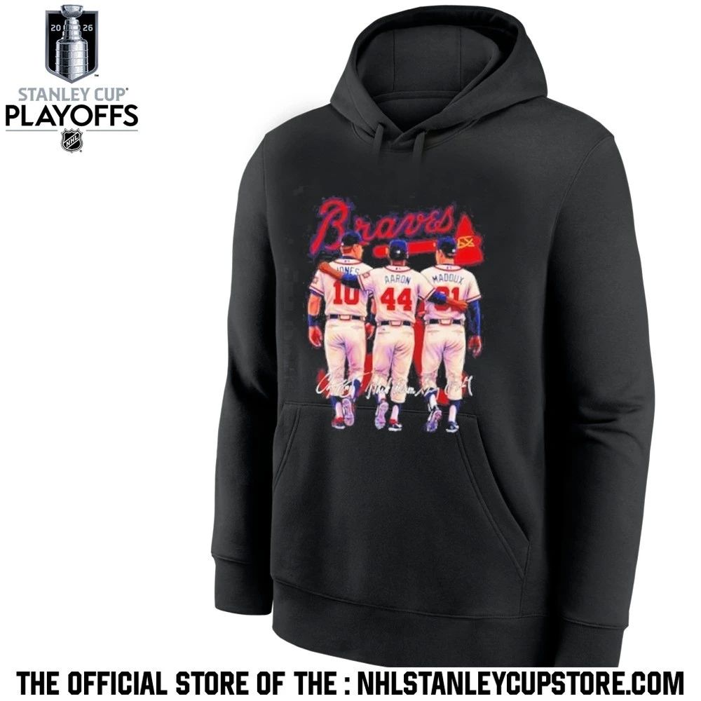 Atlanta Braves Jones Aaron Maddux legends hall of fame Shirt