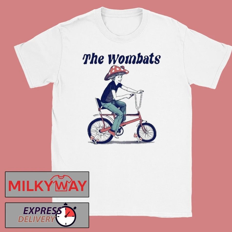 The Wombats Bike Boy Australia Tour 2025 Shirt