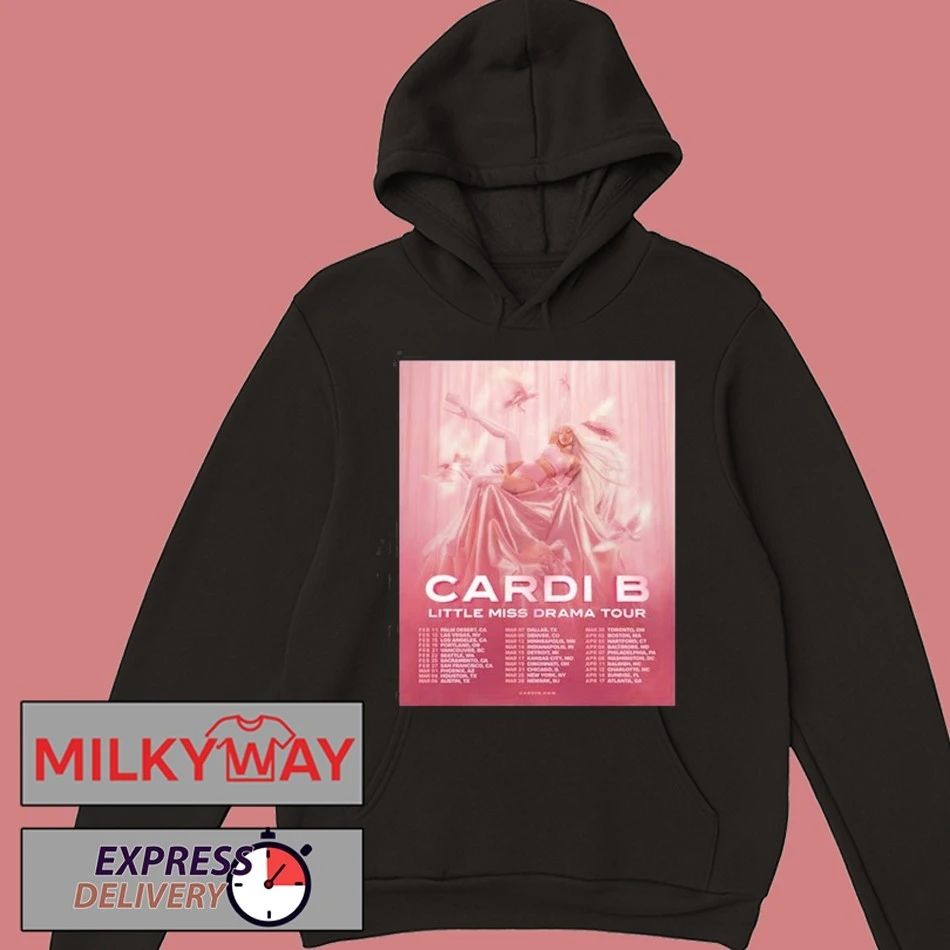 Cardi B Little Miss Drama Tour 2026 Schedule Tour Dates shirt
