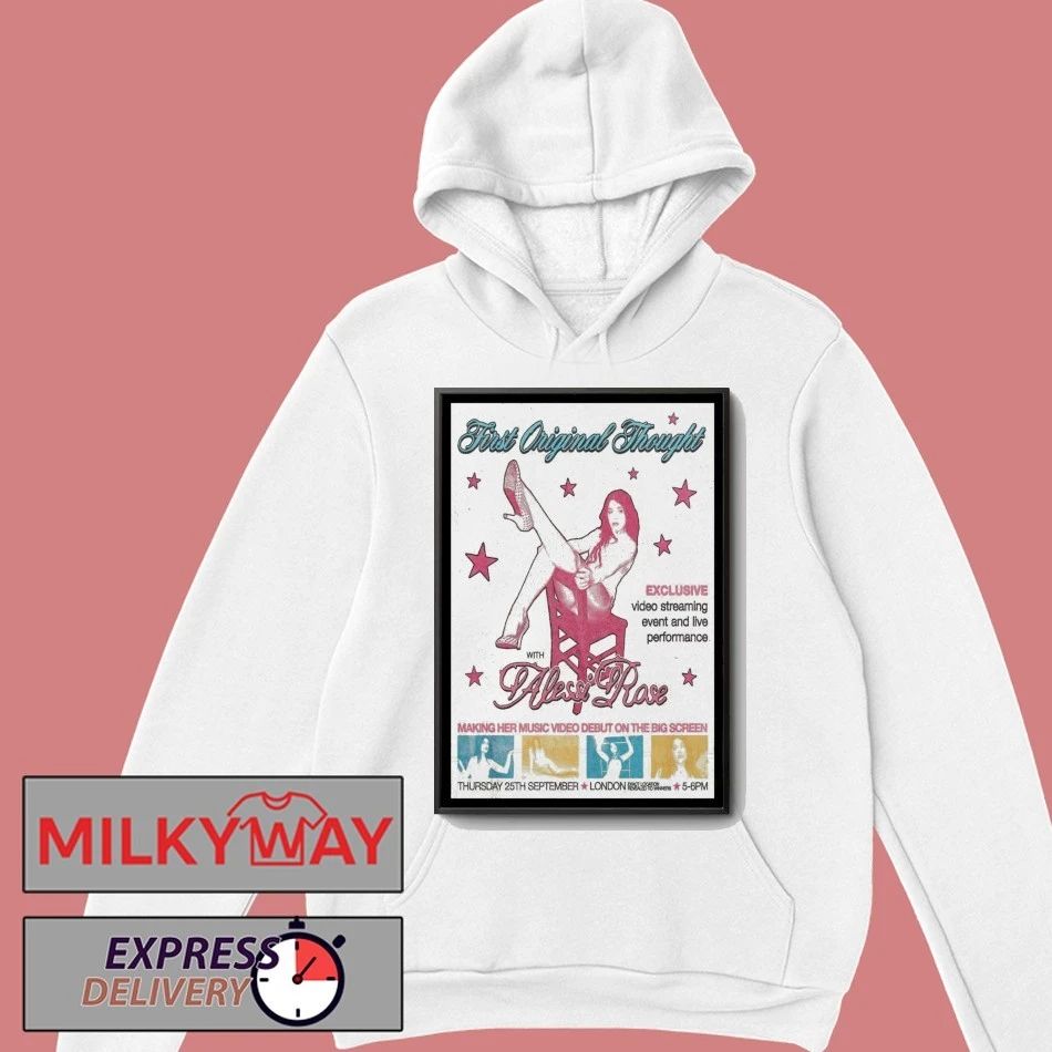 Alessi Rose 2025 Tour Poster shirt