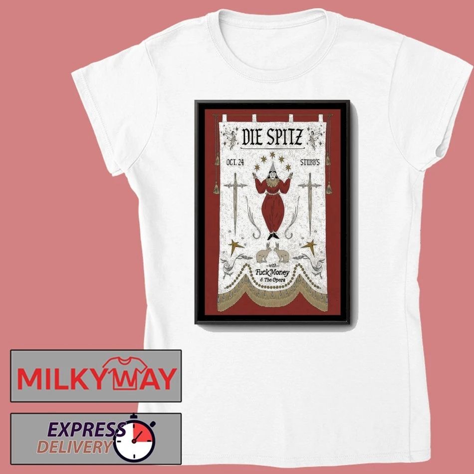 Die Spitz Tour Austin, TX 2025 Poster shirt