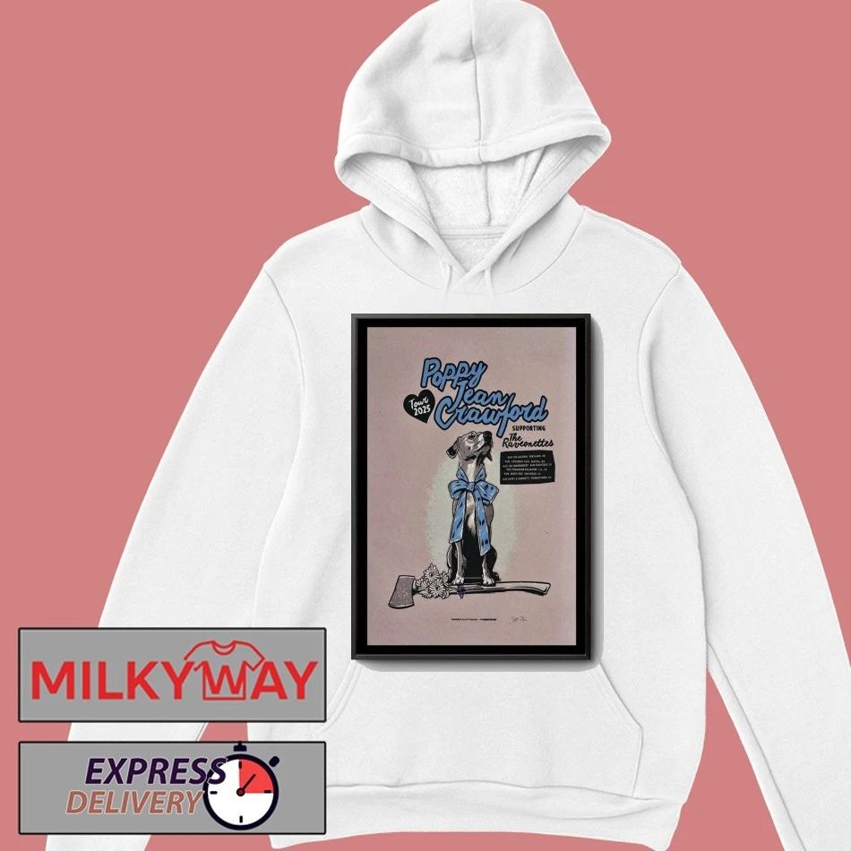 Poster Poppy Jean Crawford Tour September 2025 shirt