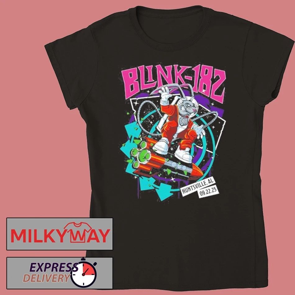 Blink 182 Sep 22 2025 Huntsville Al Event Shirt