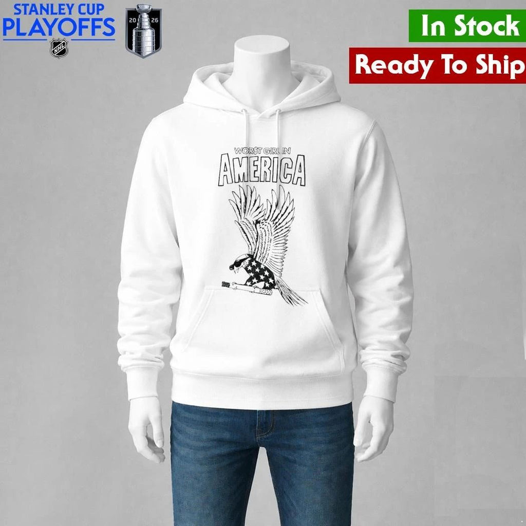 Worst Girl In America Slayyyter Wgias Eagle Shirt
