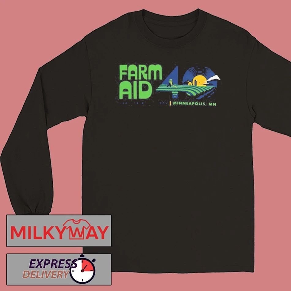 Farm Aid 40 Festival Logo T-Shirt