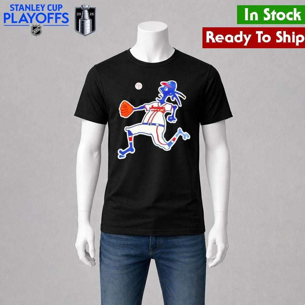 Junior Baseball Note Eater Mascot Shirt