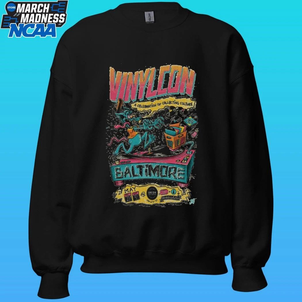 Vinylcon! May 8,9 2026 Baltimore Poster Shirt