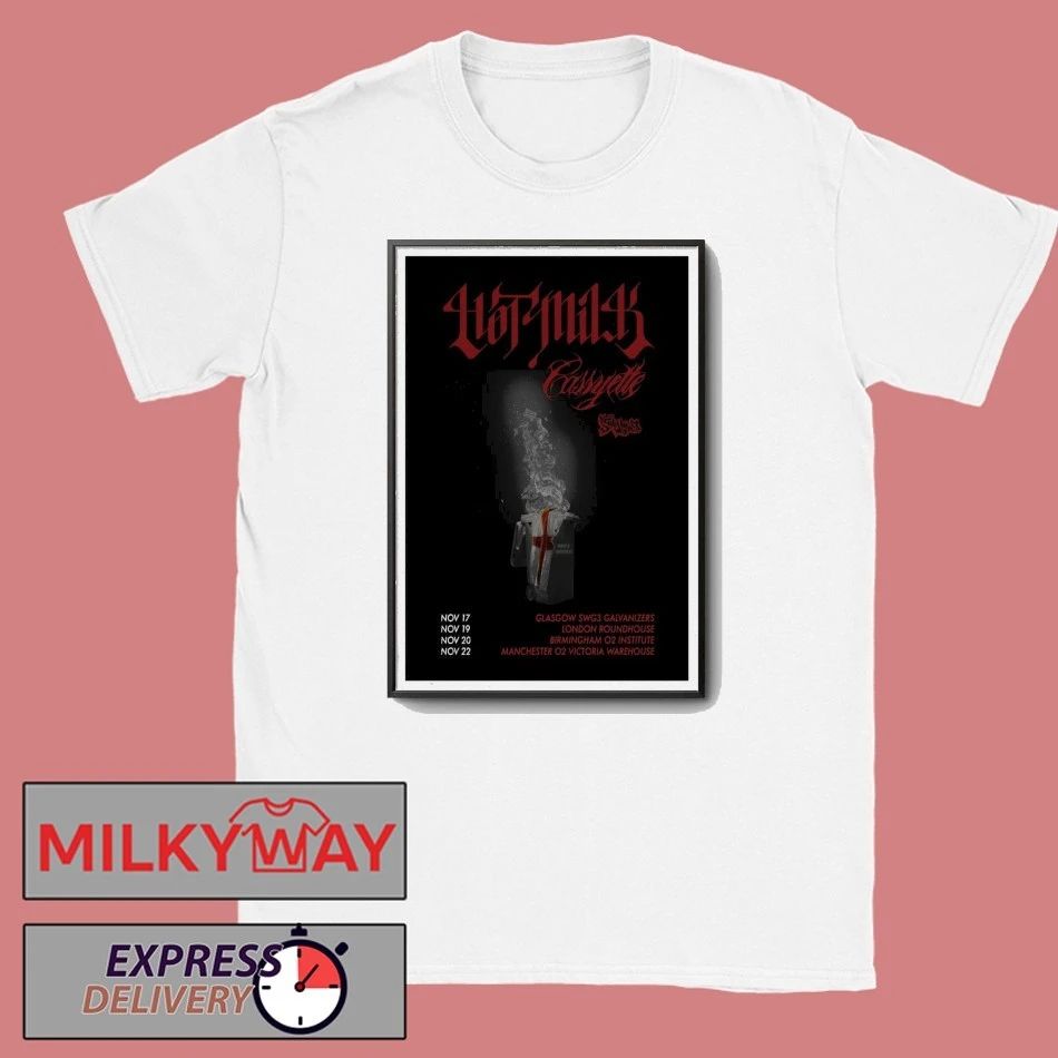 Milk Rock Band Concert Poster shirt