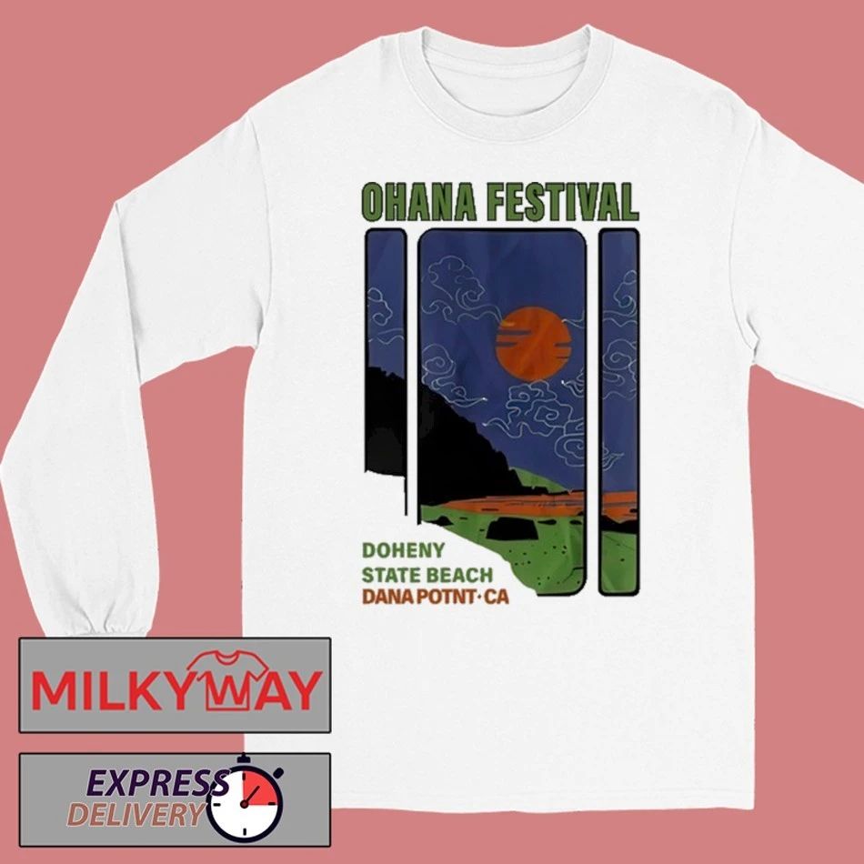Ohana Festival Dana Point Shows On Sep 26-28 2025 shirt