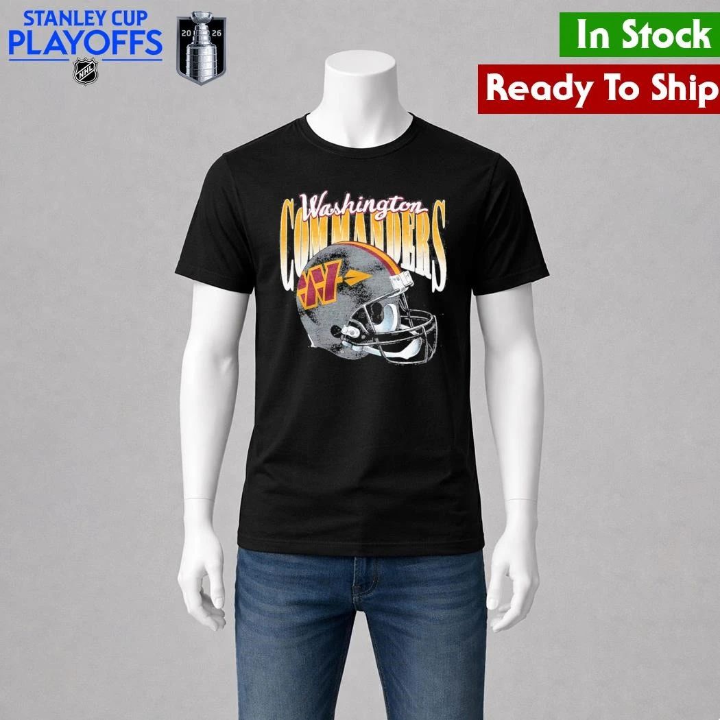 Washington Commanders Homage Toddler Gradient Helmet Tri-Blend Shirt