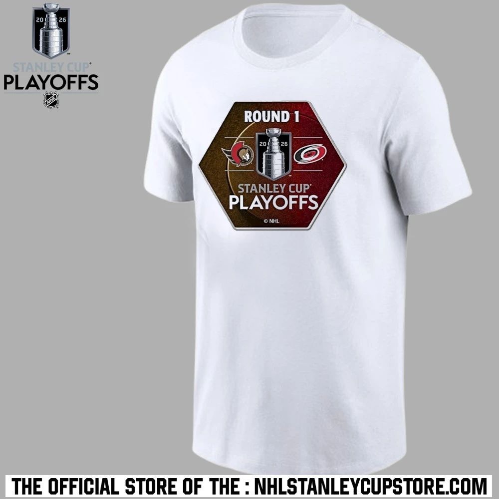 2026 Stanley Cup Playoffs Aminco R1 Matchup Ottawa Senators Vs Carolina Hurricanes Shirt